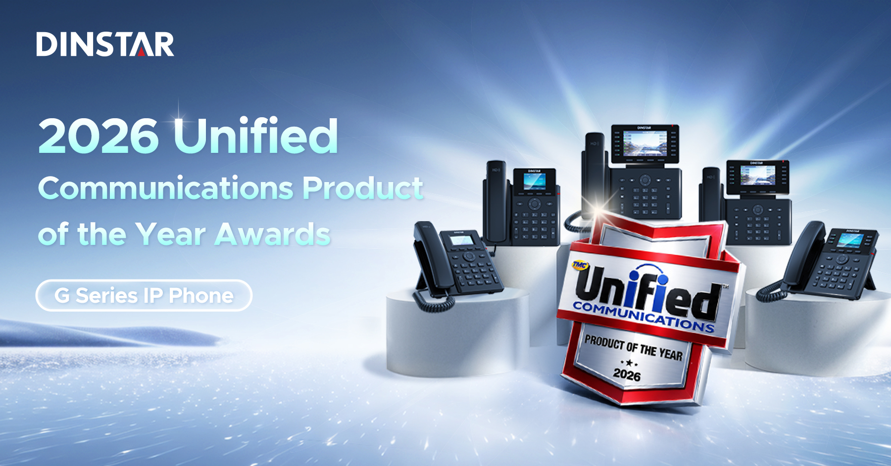 DINSTAR Receives 2026 Unified Communications Product of the Year Award
